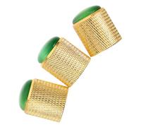 Mikinona 3pcs Metal Potentiometer Knobs for Electric Guitar Bass Green Cat Eye Design Audio Control for Precise Volume and Tone in Live Performance and Practice