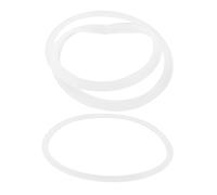 Mikinona 3pcs Round Silicone Gasket Replacement for Lunch Box Lid, Leakproof Seal Ring Enhancing Sealing Performance, Easy to Clean, Suitable for Outdoor Picnics and Daily Lunches