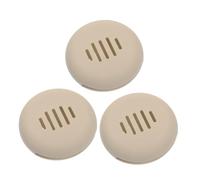 Mikinona 3pcs Silicone Powder Puff Case Travel Makeup Holder Compact Makeup Sponge Organizer Travel Toiletries Case Sponge Storage