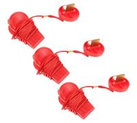 Mikinona 3pcs Treadmill Safety Key Replacement with Single Prong Design Emergency Stop Magnet Switch Clip for Running Machines Compatible with Decathlon Junxia Yijian Exercise Security Lock