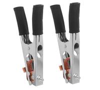 Mikinona 3pcs Welding Ground Clamp High Conductivity Cable Clip for Manual Welder Secure Connection Efficient Energy Transfer Suitable for Various Welding Conditions