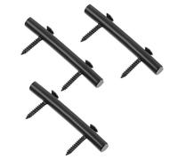 Mikinona 3sets Electric Guitar Accessory Pressure Chord Rod Guitar Strip Bar Stick Zinc Alloy Parts String Winder for Acoustic