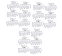 Mikinona 3sets Hot Roller Clips Hair Curler Fixing Clamp No Crease for Styling Tools Easy to Use 6pcs*3