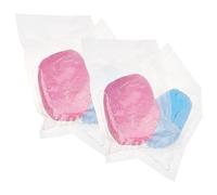 Mikinona 4 Pcs Baby Footprint and Handprint Plaster Mould Casting Kit with Assorted Colour Mud for Newborn Keepsakes, for Baby Shower Decoration and Birthday