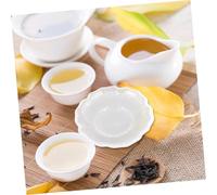 Mikinona 4 Pcs Clear Glass Tea Cup Saucer Transparent Round Glass Saucer Plates for Tea Bag Holder Snack Dish Dessert Plate Oil Dipping Dishes Multipurpose Kitchen Tableware
