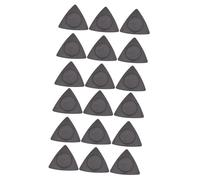 Mikinona 40pcs Folk Guitar Pick Triangle Shape Slip Style Abs Material Picks Guitar Accessories for Beginner