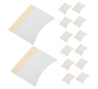 Mikinona 40pcs Gentle Cotton Pads for Eyelash Extensions Non-Fleecing Square Makeup Remover Pads for Daily Skincare and Facial Care Suitable for Makeup Artists and Home Use