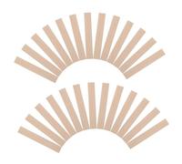 Mikinona 40pcs Miniature Dollhouse Flooring Tiles Peel and Stick Wood Grain Floorboards for DIY Mini House Decor Floor Replacement for Dollhouse Scenes