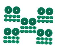 Mikinona 450pcs Piano Felt Washers for Key Leveling Pads for Piano Regulation Easy to Install Keyboard Balance Washers for Repair