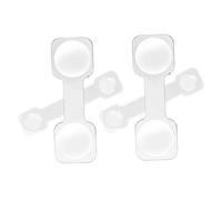 Mikinona 4pcs Acrylic Magnifying Lens for Telescope Lightweight DIY Accessories for Stargazing Bird Watching for All Ages Optical Instrument Supplies