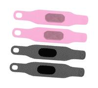 Mikinona 4pcs Adjustable Elastic Wrist Bands with Breathable and Hook Loop Closure Durable Wrist Guards for Sports Fitness and Daily Thumb and for Stability and Comfort