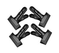 Mikinona 4Pcs Backdrop Clips Heavy Duty Clamp for Photography Durable Background Fixing Clips for Stable Image Capture Black Color for Professional Use