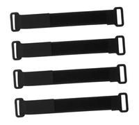 Mikinona 4pcs Car Dash Cam Mounting Strap Holder Rear View Mirror Mounting Bracket for Automobile Cam Fixing Strap