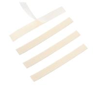 Mikinona 4pcs Clarinet Felt Strip Replacement Flute Felt Strips Trombone Practice Mute Sound Reduction Pad Self-adhesive Pads for Woodwind Instruments