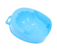 Mikinona 4pcs Double-layer Nail Soaking Bowls Plastic Finger Soak Off Bowl for Cuticle Softening and Dead Skin Cleaning Manicure Tool for Home and Salon Nail Art Supplies