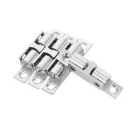 Mikinona 4pcs Dual Ball Roller Door Catch Latch for Cabinet Closet Furniture Brass Material with Reduction Easy Installation for Kitchen Cupboard Doors
