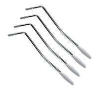 Mikinona 4pcs Electric Guitar Tremolo Arm White Lightweight Whammy Bar Crank Lever for Tremolo Bridge System Non-deforming Guitar Accessory
