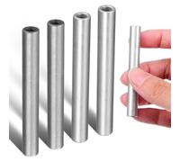 Mikinona 4Pcs Electrolyzer Replacement Rods Set with Iron and Aluminum for Precision Water Purity Testing, Electrolytic Lab Parts Suitable for Electromagnetic Experiments and Water Quality