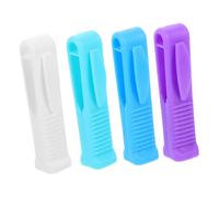 Mikinona 4Pcs Ergonomic Plastic Ampoule Openers with Groove Design Reusable Mini Vial Breakers for Nurses Bottle Openers Hand Fatigue Reducing Medical Tool