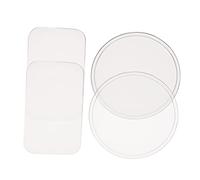 Mikinona 4pcs Eyelash Extension Kit Lash Pallet Silicone Sticker Pads for Lash Accessories