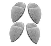 Mikinona 4pcs Face Brush Cleansing Exfoliating Sponge Makeup Remover Puff for Gentle Facial Cleansing and Exfoliation