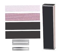 Mikinona 4pcs Guitar Maintenance Tool Kit Sandpaper Sanding Leveler Fingerboard Guards for Fret Crowning Fret Polishing Suitable for Electric Folk Guitar