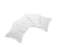 Mikinona 4pcs Guitar Measuring Tape for String Height Measuring Tool Luthier Tools Understring Radius Gauge Repair