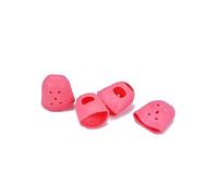 Mikinona 4pcs Guitar Protectors Silicone Finger Caps for Ukulele and Electric Guitar Set Comfortable and Tear-resistant for Pain Playing