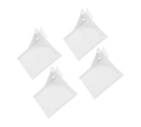 Mikinona 4pcs Heavy Duty Grow Tent Corner Pole Shelves with Built Storage for Hygrometer Camera Planting Equipment Accessories Easy to Install Durable Utility Brackets for Indoor Gardening
