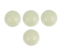 Mikinona 4pcs Luminous Golf Balls Durable Glow Dark Training Balls for Night Golfing Practice Supplies