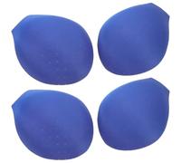 Mikinona 4pcs Men Bulge Underwear Enhancing Pads with U-Shaped Lightweight Design, Polyester and Pu Material, Perforated Simple Style for Swimming Trunks and Sports Protection