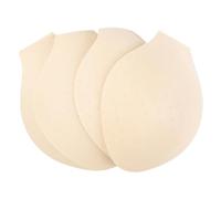 Mikinona 4pcs Mens Bulge Pouch Sponge Pads Breathable Perforated Underwear Cup Inserts for Swimming Fitness Daily Wear Comfortable Protective Sculpting