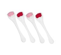 Mikinona 4pcs Mini Facial Roller Silicone Massage Roller for Eyes and Face, Labor-saving Design with Unique Shape Conforming to Human Mechanics, for Daily Beauty and Skin Care