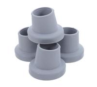Mikinona 4pcs Non-Slip Rubber Feet Caps for Bath Chair Hole Diameter Angled Replacement Tips Stool Leg Floor Protectors for Home Facilities