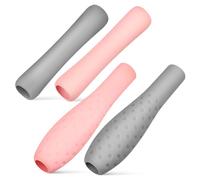 Mikinona 4pcs Pen Cover Silicone Sleeve for Pencil Generation Non-slip Protective Case for Writing and Drawing Compatible Both Generations