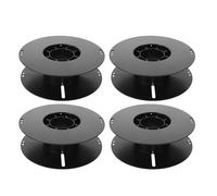 Mikinona 4pcs Plastic Filament Spool for 3D Printer - Detachable Refill Reel Holder - Detachable & Easy to Use - Filament Winder for Workshop or Office Printing