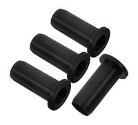 Mikinona 4pcs Plastic Oarlock Socket Inserts Boat Holder Bushings Kayak and Boat Accessories Oar Protector Sleeves for Paddle Support and Hardware Maintenance