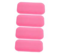 Mikinona 4pcs Portable Silicone Eyelash Pads Durable Eye Pads for Lash Extensions Lightweight Design for Easy Use Salon for Beginners and Professionals