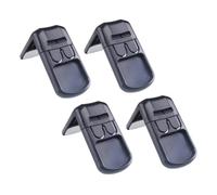 Mikinona 4pcs Proofing Cabinet Locks with Right Angle Design for Drawer and Refrigerator Safety Installation Hidden Press Latch to Prevent Finger Injuries and Unauthorized Opening