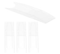 Mikinona 4Pcs Saxophone Clarinet Reed Case Plastic Storage Holder Organizer for Alto Tenor Soprano Sax Clarinet Reeds Protective Carrying Box for Travel and Home