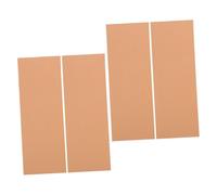 Mikinona 4pcs Self-Adhesive Shoe Sole Bottom Protector Pads for High Heels Non-Slip Cushioned Grips with Khaki Anti-Slip Covers Invisible Shock-Absorbing Foot Cushions for Women S Shoe Sole