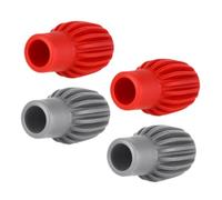 Mikinona 4pcs Silicone Drumstick Dampeners Quiet Practice Tips for Drummers Replaceable Mute Covers for Noise Reduction and Drumhead Protection for Electronic and Acoustic Drum Kits