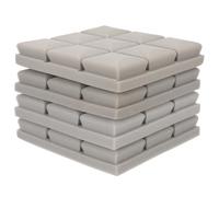 Mikinona 4pcs Soundproofing Panels Foam Material for Home Entertainment Theatres and Home Offices, Noise Reducing Pads and Sturdy Sound Deadening Properties