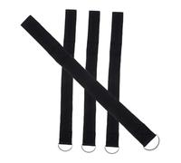 Mikinona 4pcs Stroller Wrist Strap with Iron Ring Anti-Loss Hand Leash Easy Installation Pushchair Accessory for Outdoor Safety and Secure Attachment