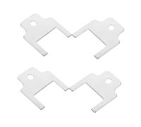 Mikinona 4pcs Toilet Roll Dispenser Keys for Public Restroom Use Metal Tissue Dispenser Lock Tools Compatible with School Subway Station Paper Holders Easy Twist Operation