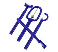 Mikinona 4pcs Tongue Tip Exercise Set for Oral Muscle Training Shaped Tool for Speech Clarity Portable Tongue Trainer for Adults and Enhance Communication Skills and Flexibility