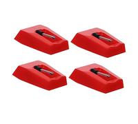 Mikinona 4pcs Turntable Stylus Replacement Needle for Record Player Phonograph Stylus Gramophone Pickup