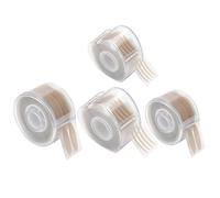 Mikinona 4Rolls Invisible Double Eyelid Stickers Adhesive Strips for Droopy Hooded Eyes Shapes Comfortable Easy to Use for Home Salon Makeup