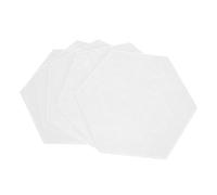 Mikinona 5 Pcs Sound Dampening Board Acoustic Panels for Recording Studio Soundproofing Mats Polyester Fiber Self-adhesive Acoustic Mats