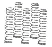 Mikinona 5 Pcs Trumpet Button Springs Components Silver for B-flat Trumpet Supplies Replacement Accessories Suitable for Musical Instrument Maintenance